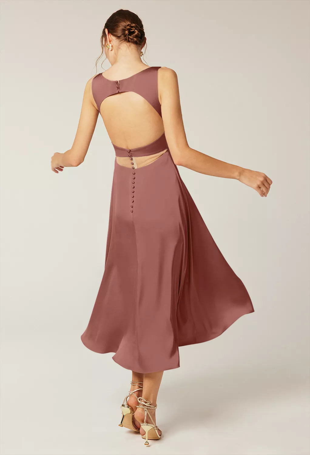 AW May Desert Rose  Spring Wedding Guest Dresses